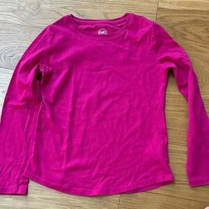 Wonder Nation Fuchsia Long Sleeve Tee